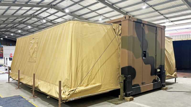 GDS delivers Deployable Additive Manufacturing and Repair (DAMR) container – the Royal Australian Navy’s first demonstration of a deployable 3D printing capability.