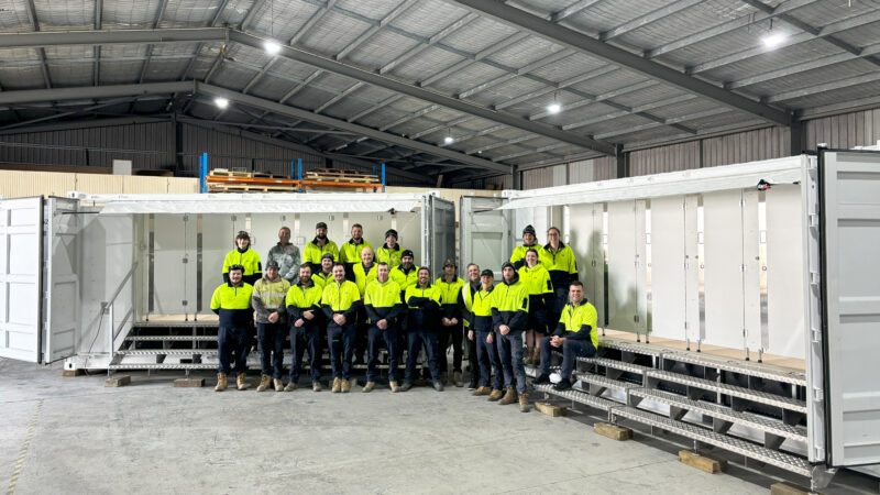 RLS & GDS complete vital shower units to strengthen Victoria’s emergency response